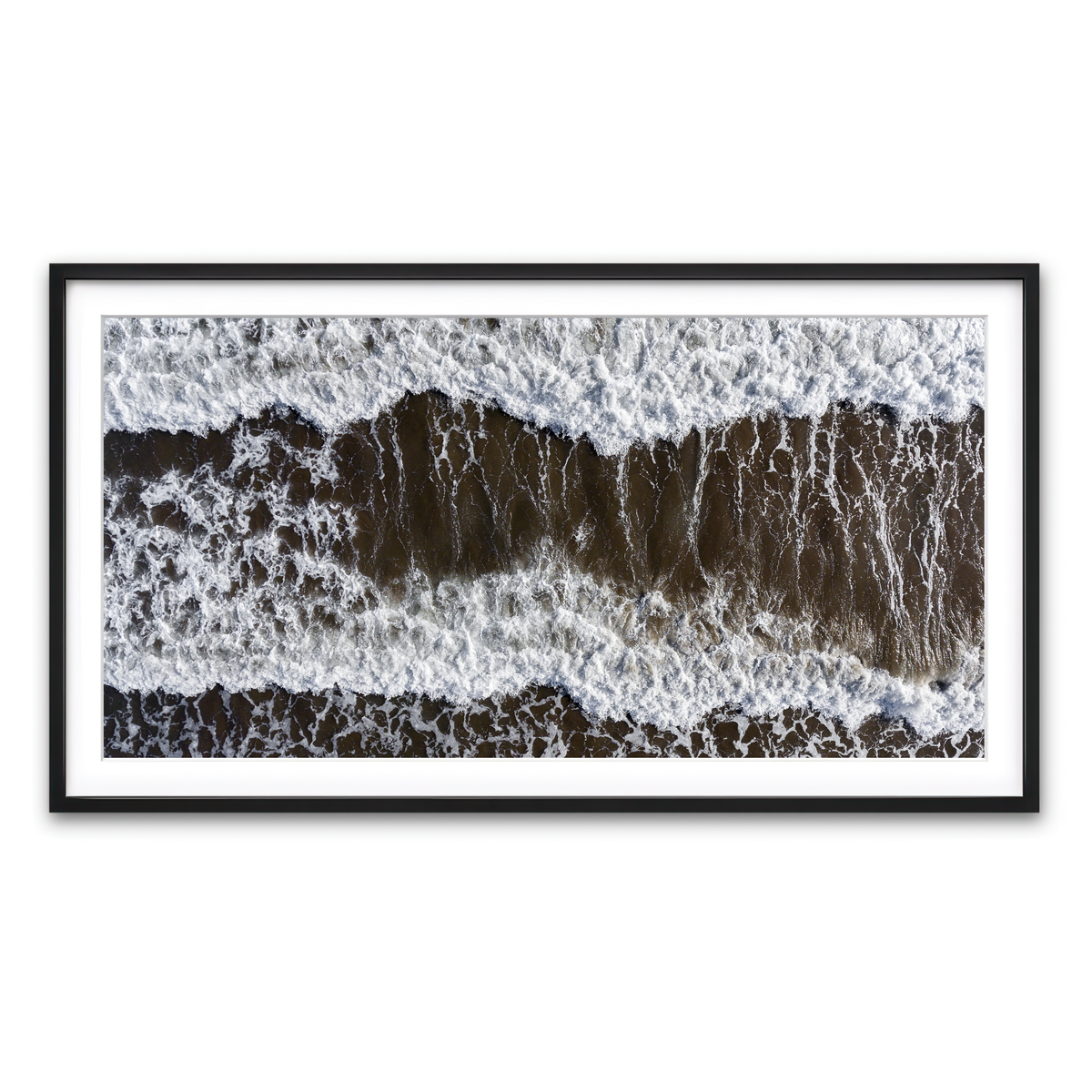 Framed Print 2x1 Black