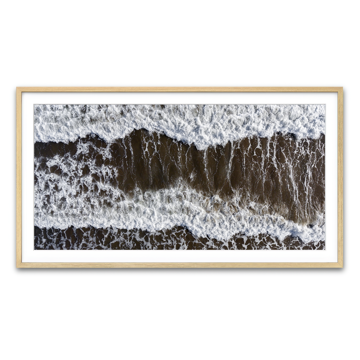 Framed Print 2x1 Natural