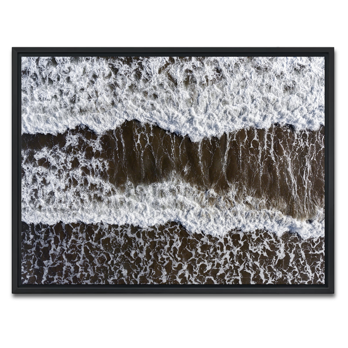 AUTO-MOCKUP WHITE | Brown Wake | 1 Piece | Black Framed Canvas | group=4x3