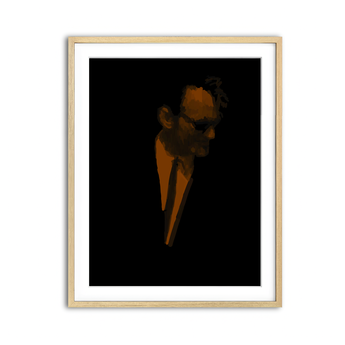 Framed Print 3x4 Natural