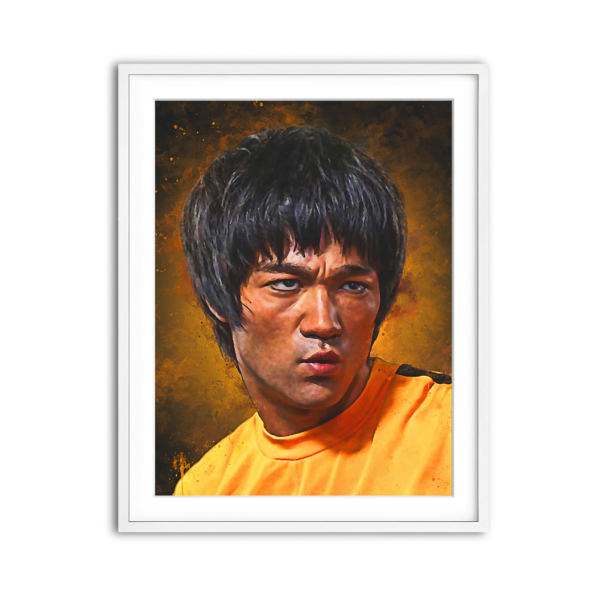 Framed Print 3x4 White