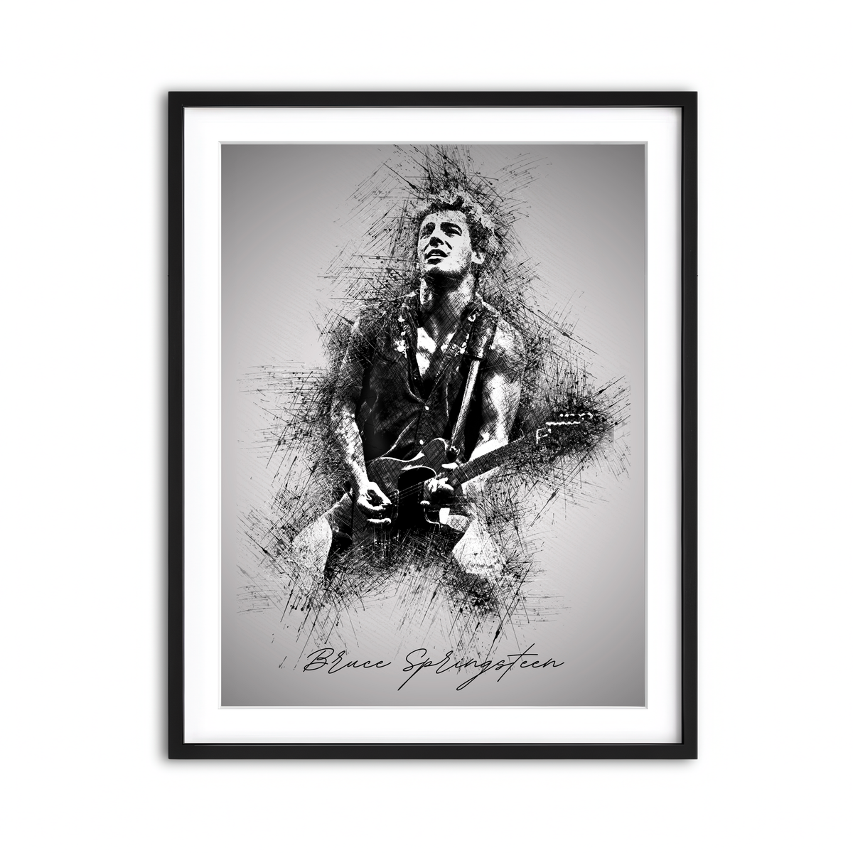 Framed Print 3x4 Black