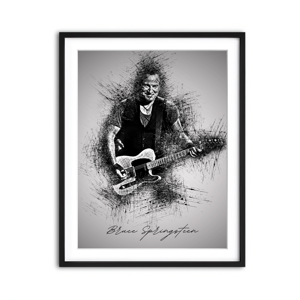 Framed Print 3x4 Black