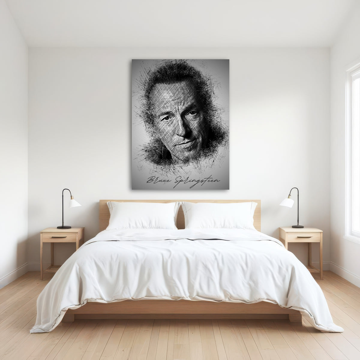AUTO-MOCKUP ROOM | Bruce Springsteen Sketch