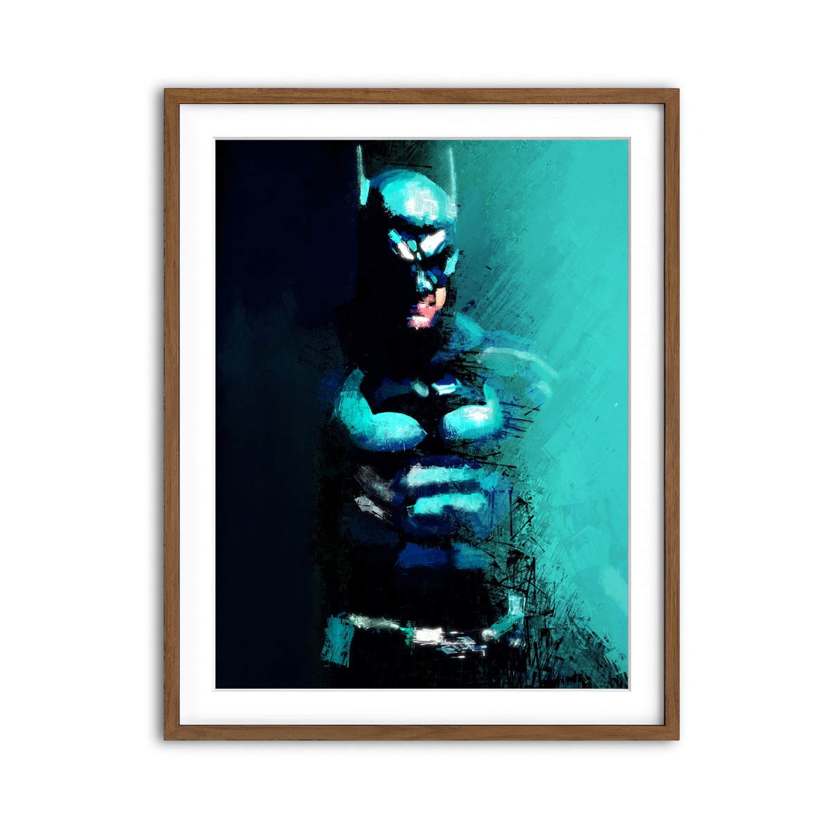 Framed Print 3x4 Walnut
