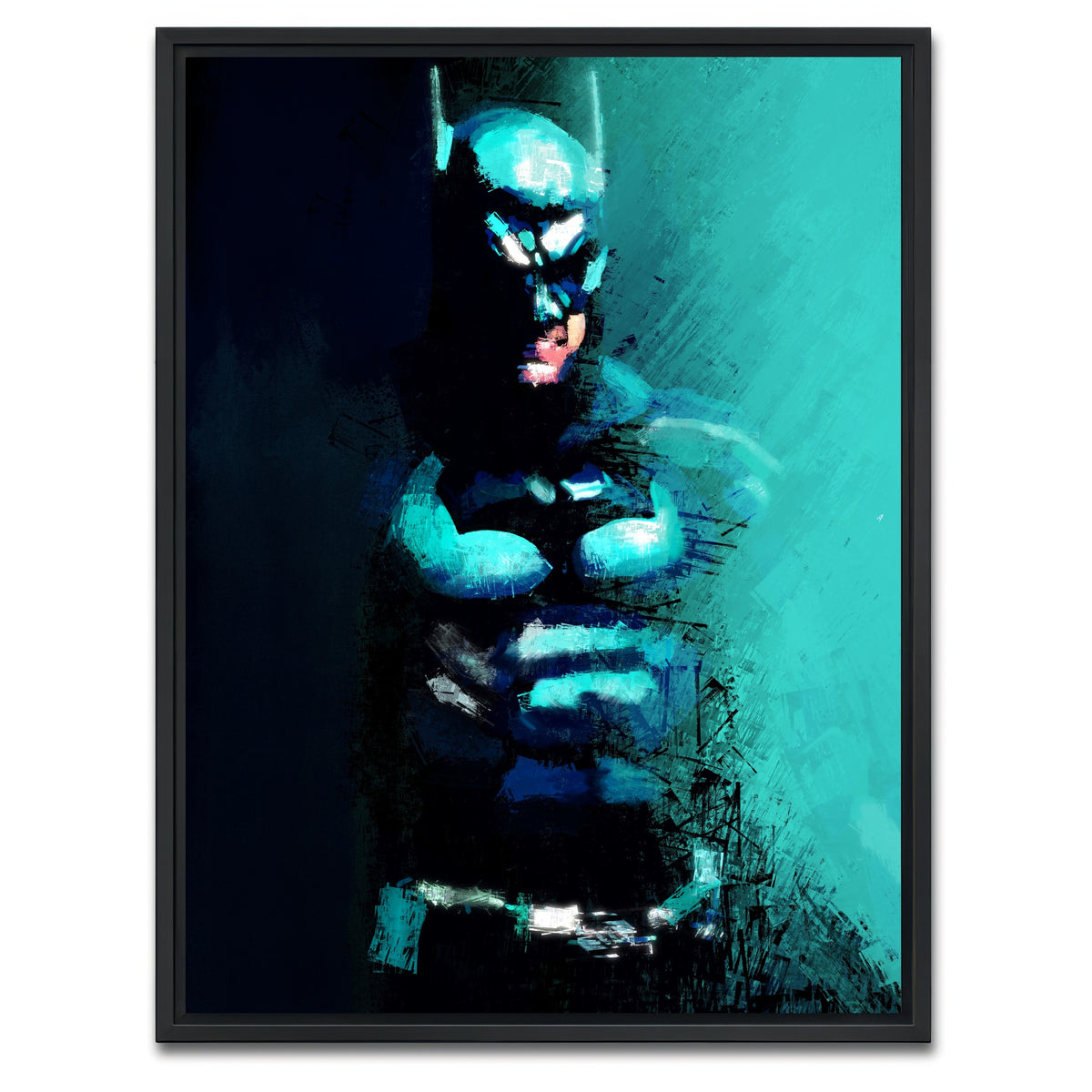 AUTO-MOCKUP WHITE | Bruce Wayne | 1 Piece | Black Framed Canvas | group=3x4