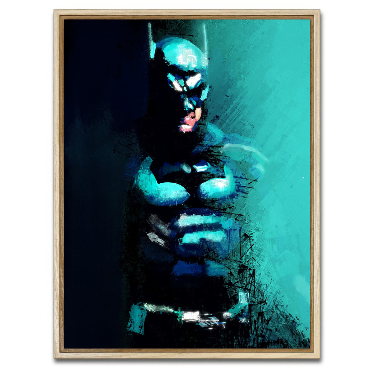 AUTO-MOCKUP WHITE | Bruce Wayne | 1 Piece | Natural Framed Canvas | group=3x4