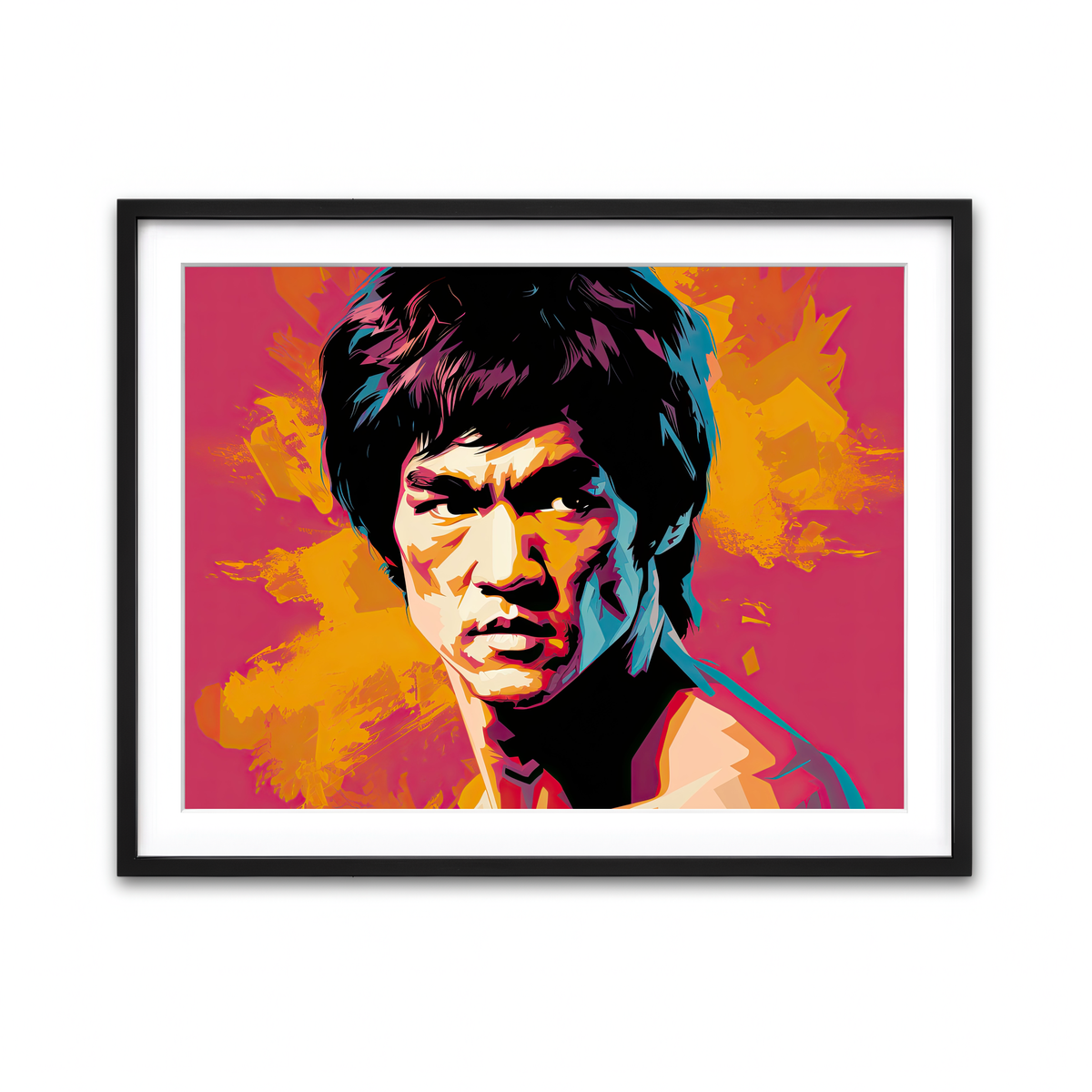 Framed Print 4x3 Black