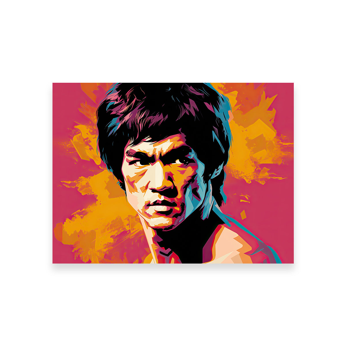 Bruce fierce Wall Art