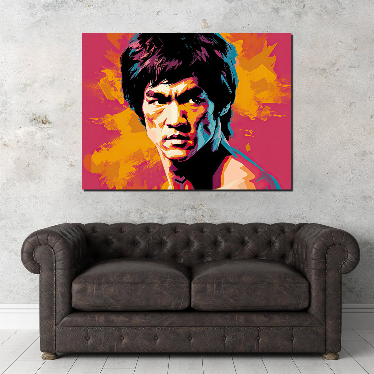 Bruce fierce Wall Art