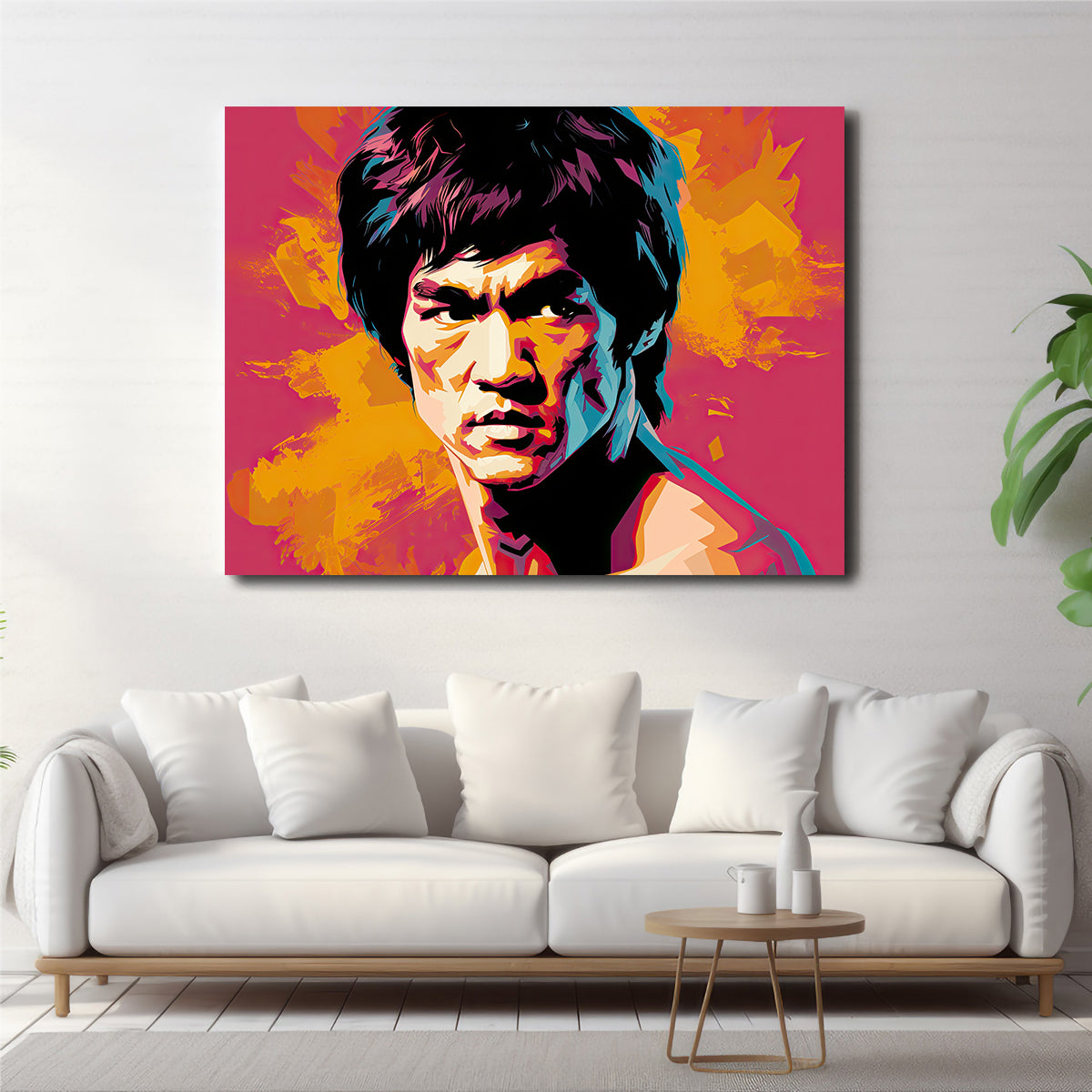 Bruce fierce Wall Art