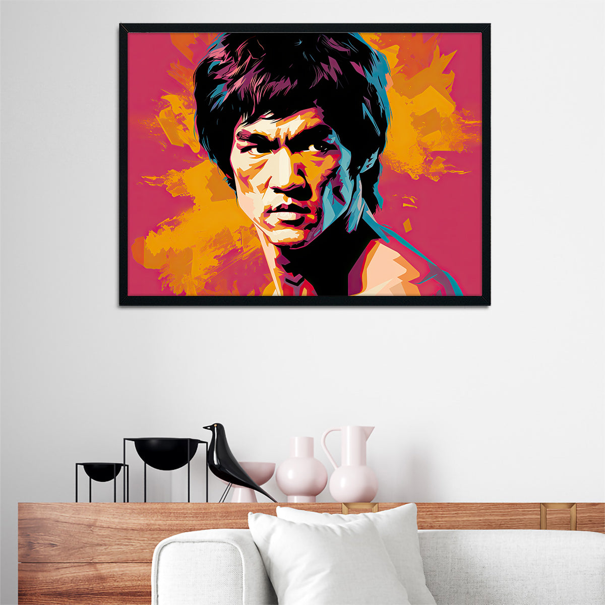 Bruce fierce Wall Art