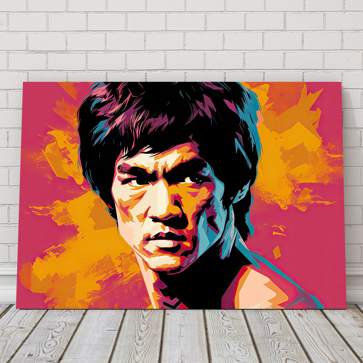 Bruce fierce Wall Art