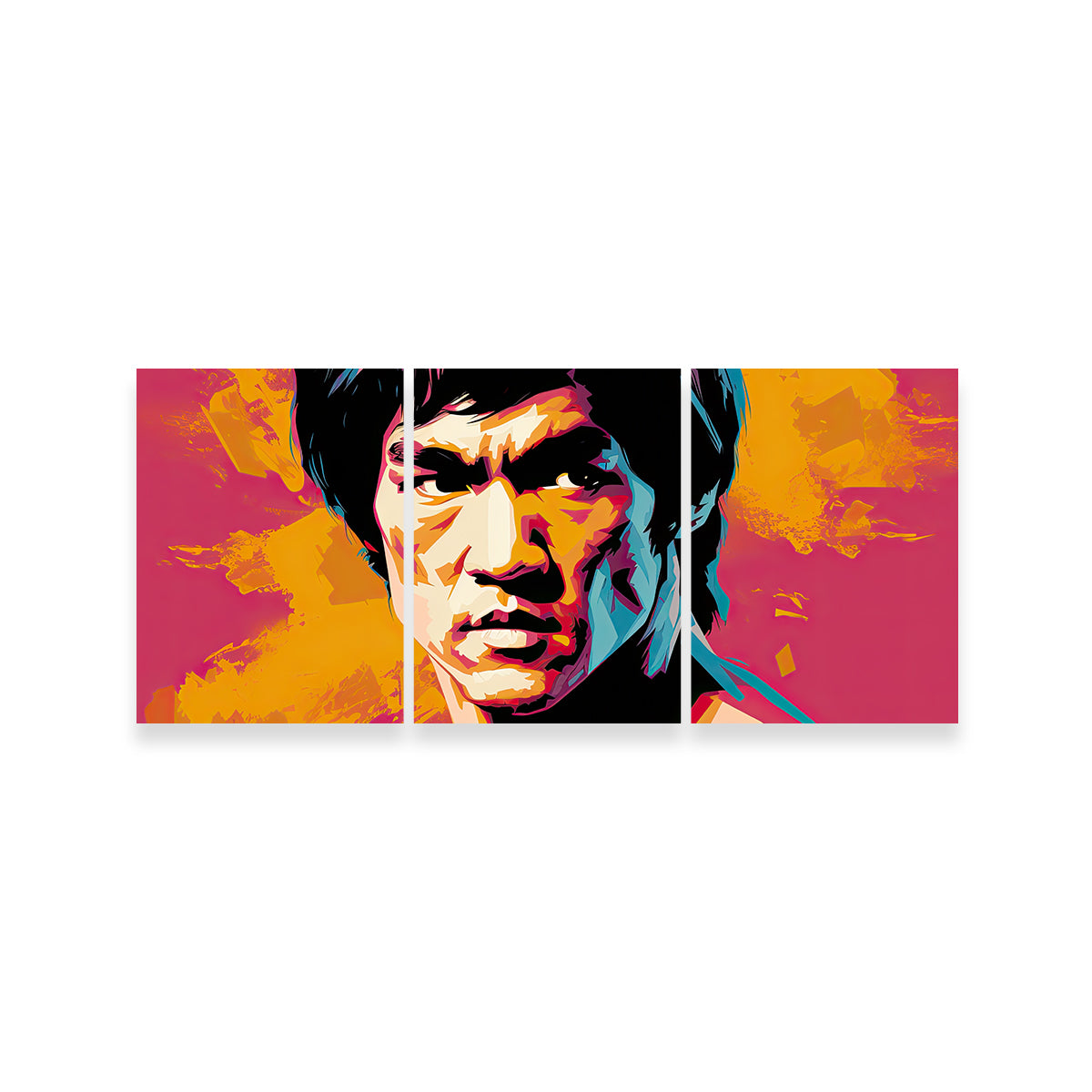 Bruce fierce Wall Art