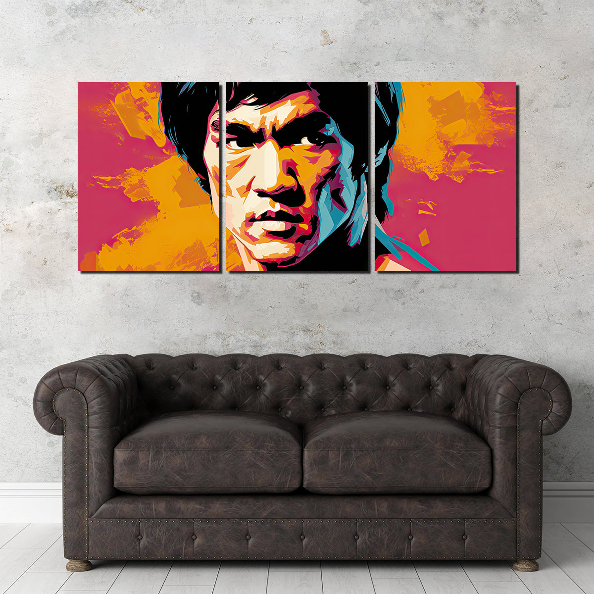 Bruce fierce Wall Art