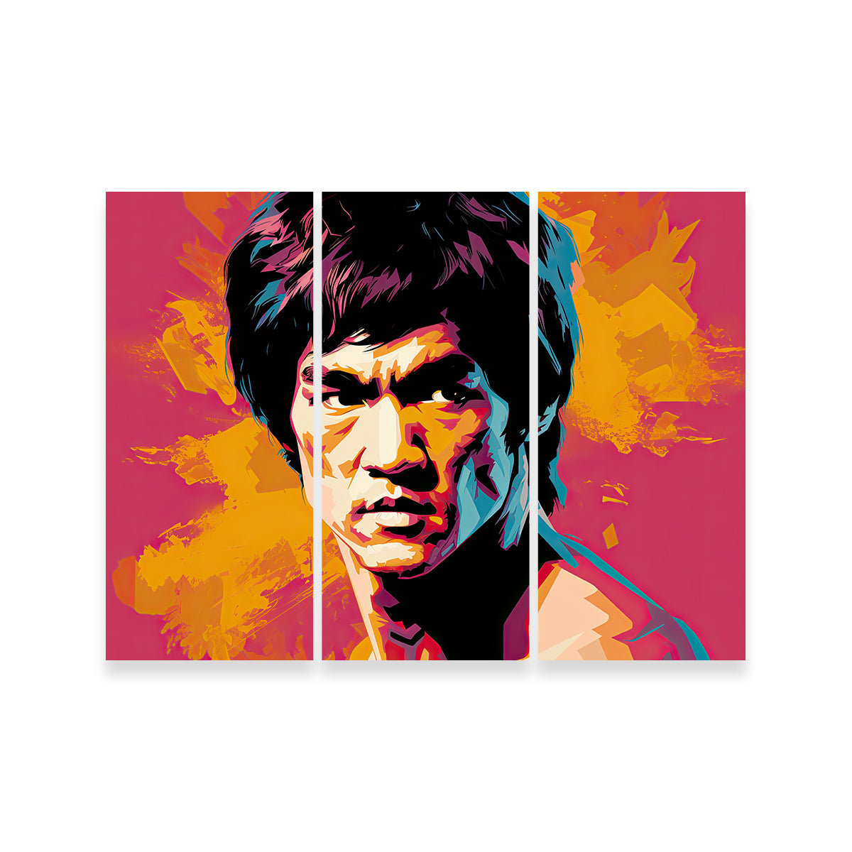 Bruce fierce Wall Art