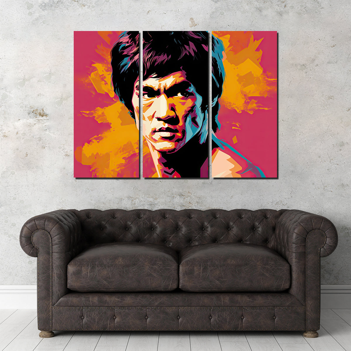 Bruce fierce Wall Art