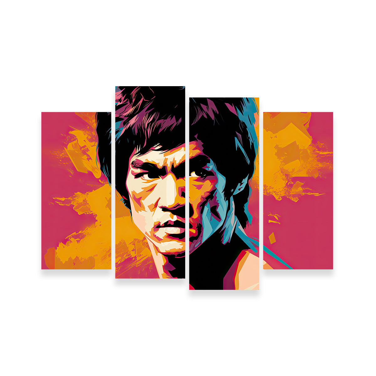 Bruce fierce Wall Art