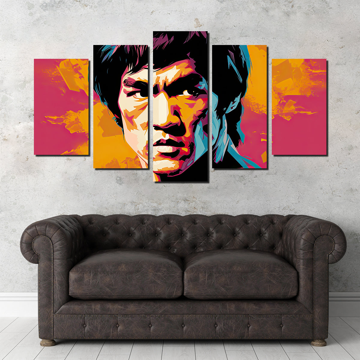 Bruce fierce Wall Art