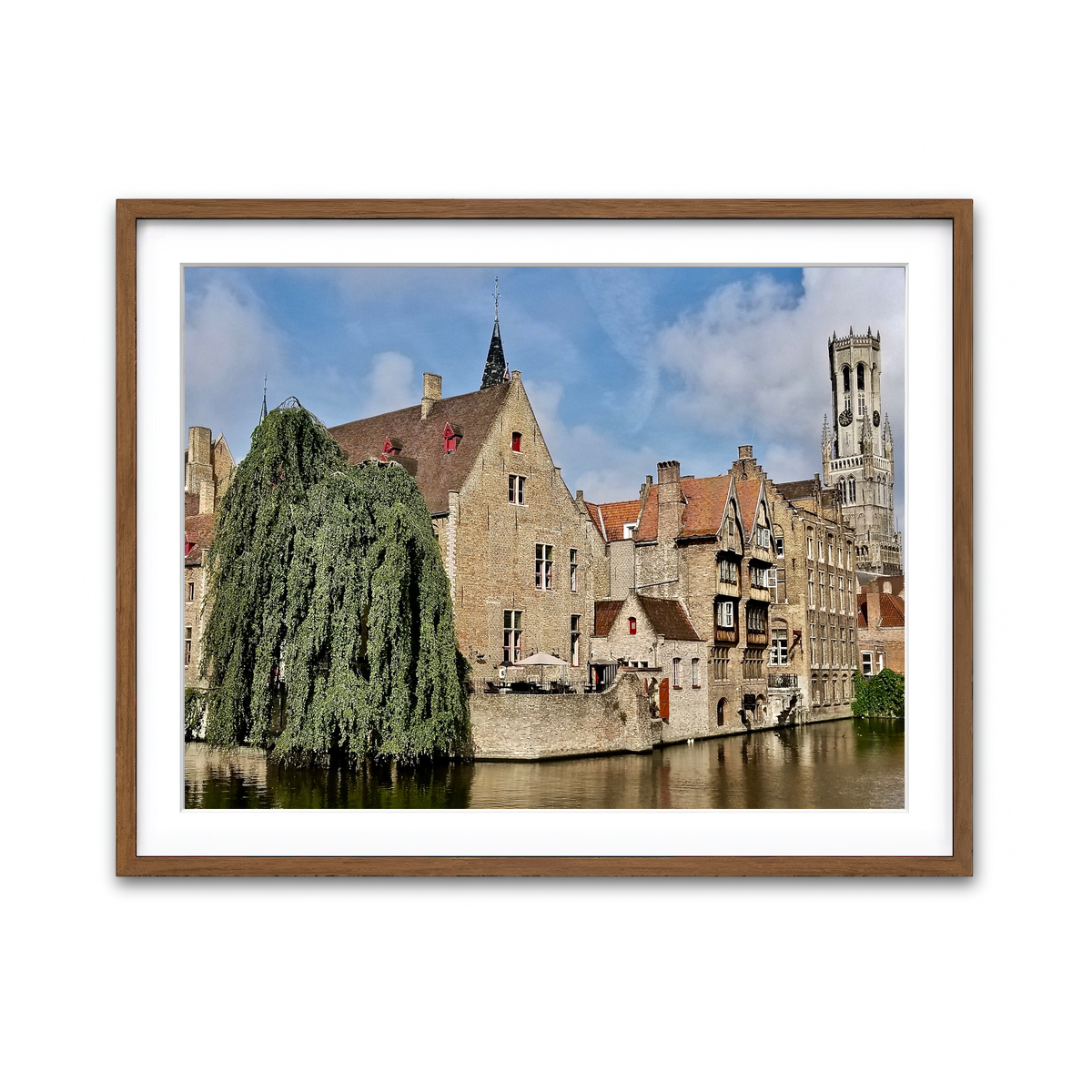 Framed Print 4x3 Walnut