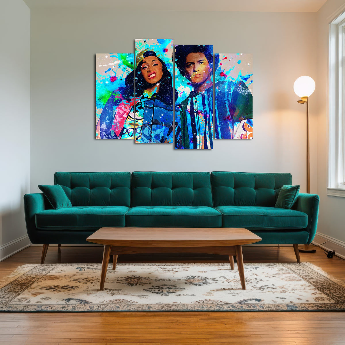 AUTO-MOCKUP ROOM | Bruno Mars & Cardi B