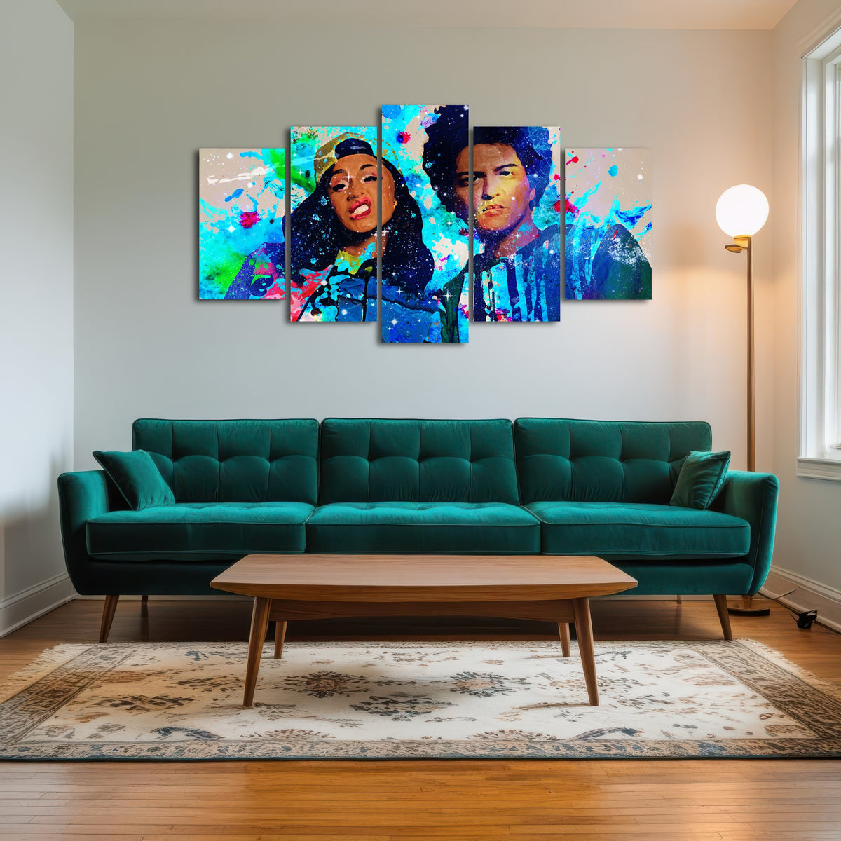 AUTO-MOCKUP ROOM | Bruno Mars & Cardi B