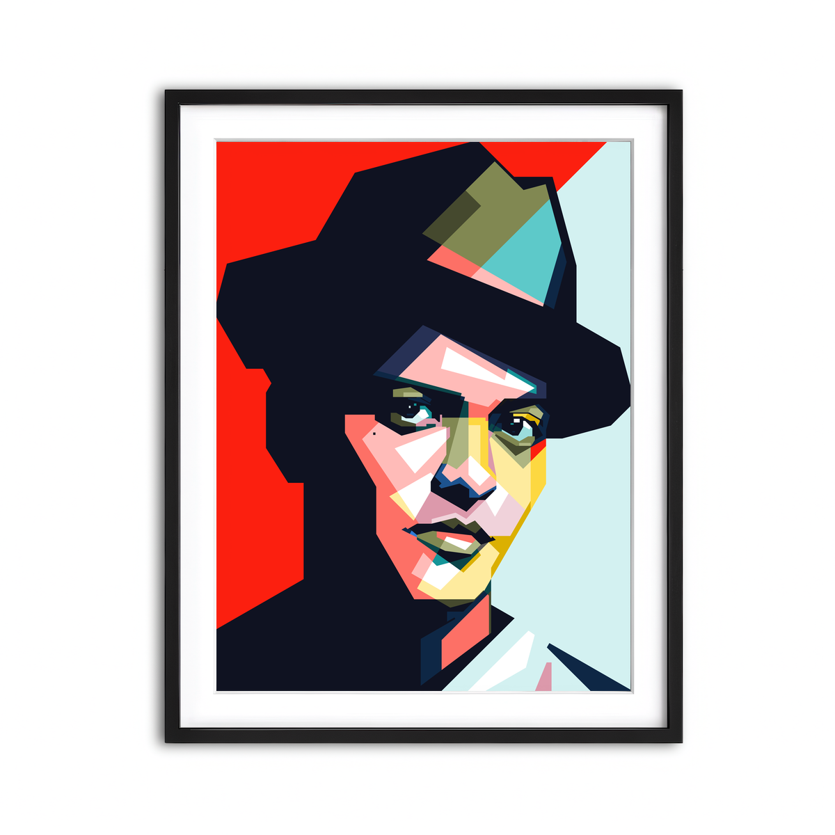 Framed Print 3x4 Black