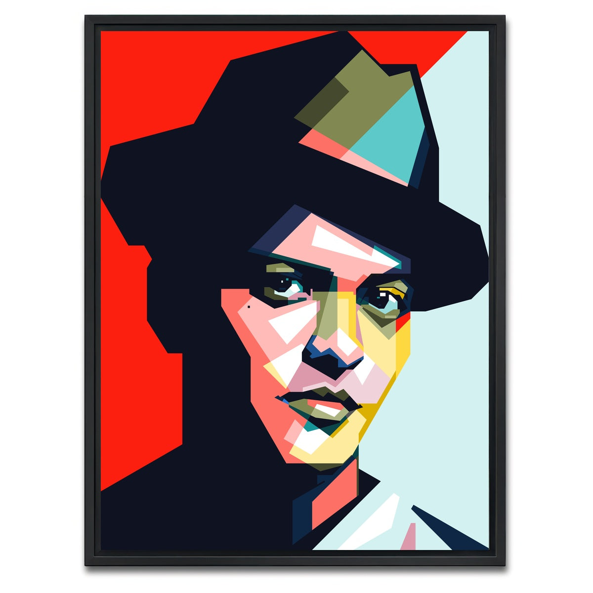 AUTO-MOCKUP WHITE | Bruno Mars Superstar | 1 Piece | Black Framed Canvas | group=3x4