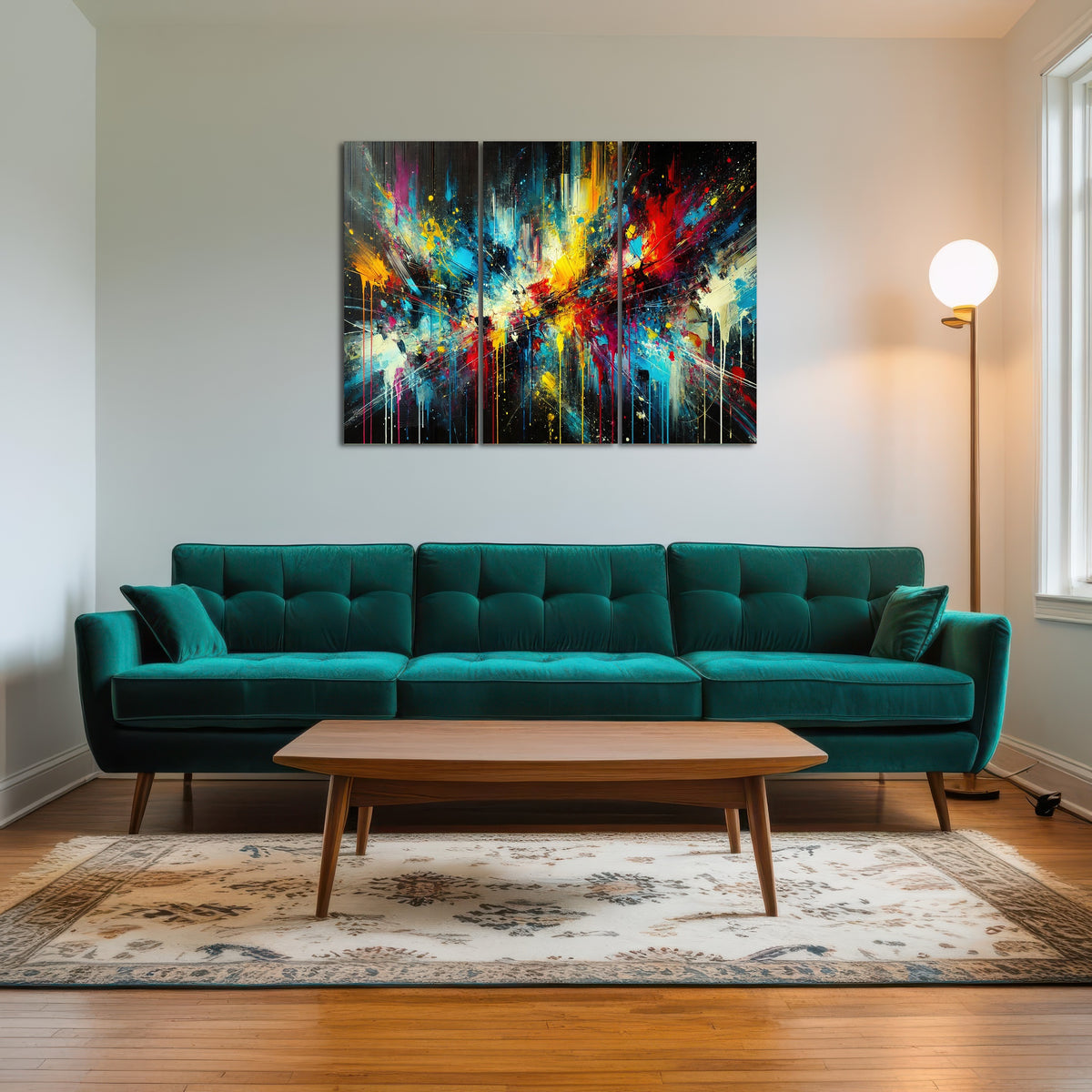 AUTO-MOCKUP ROOM | Brush Stroke and Splashes Dark