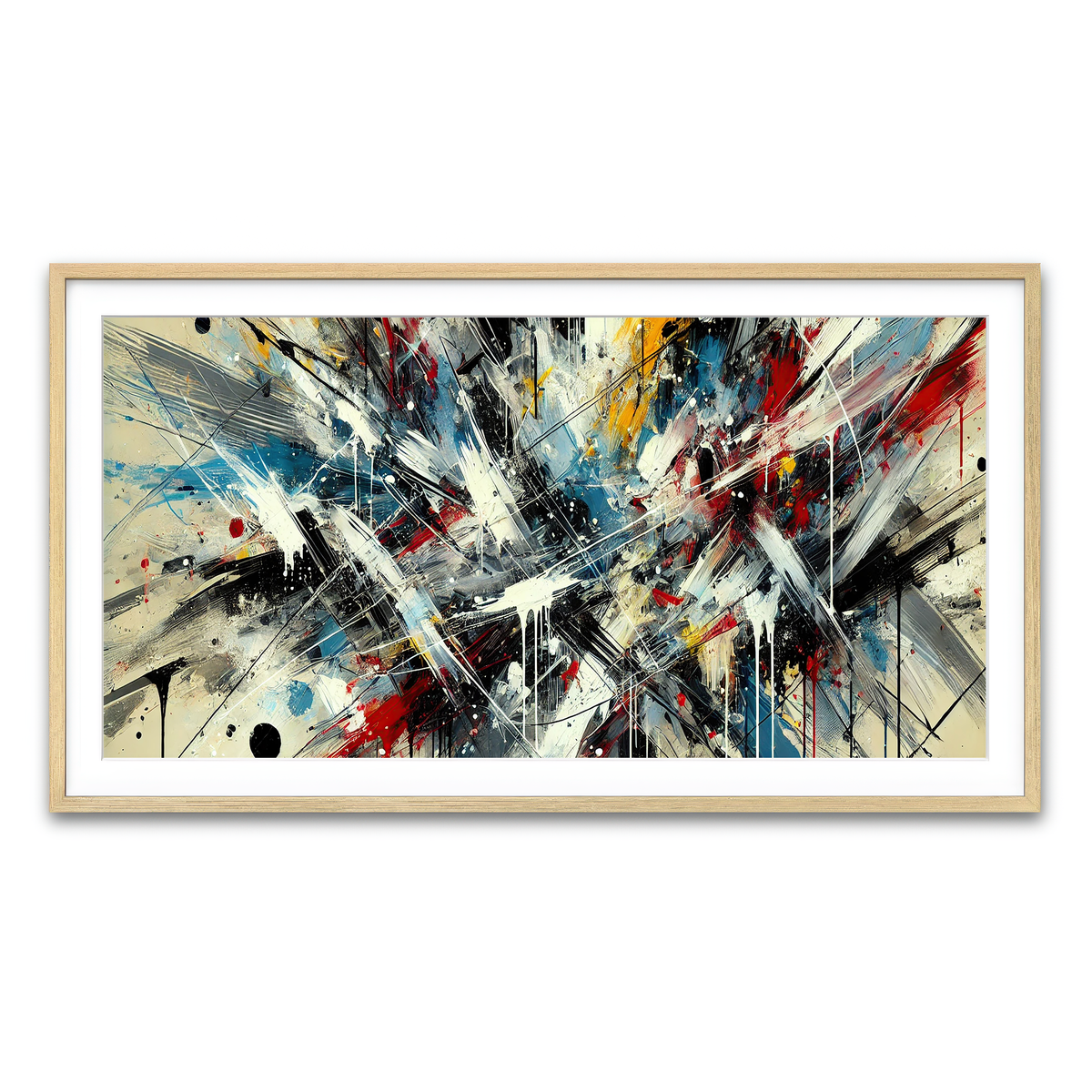 Framed Print 2x1 Natural