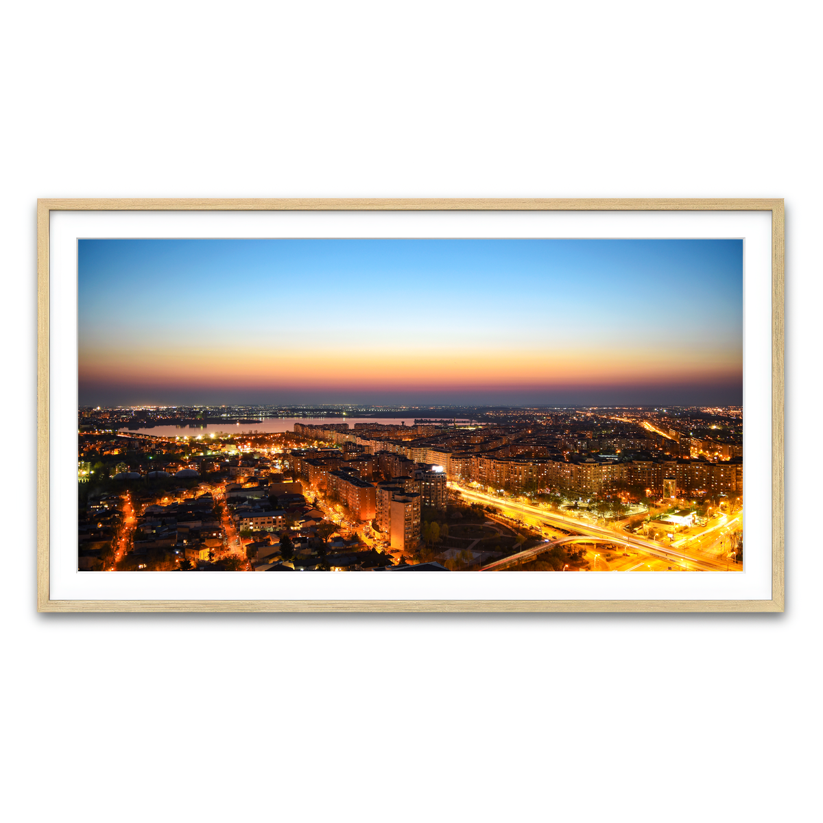 Framed Print 2x1 Natural