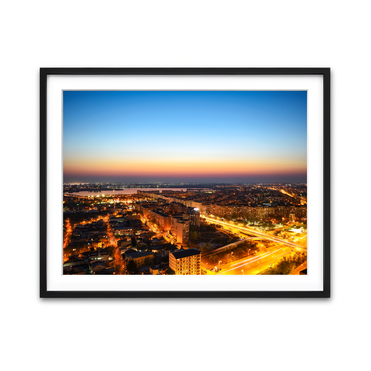 Framed Print 4x3 Black