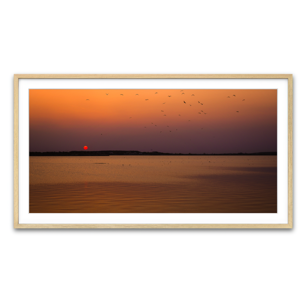 Framed Print 2x1 Natural