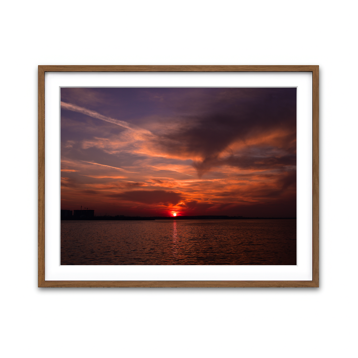 Framed Print 4x3 Walnut