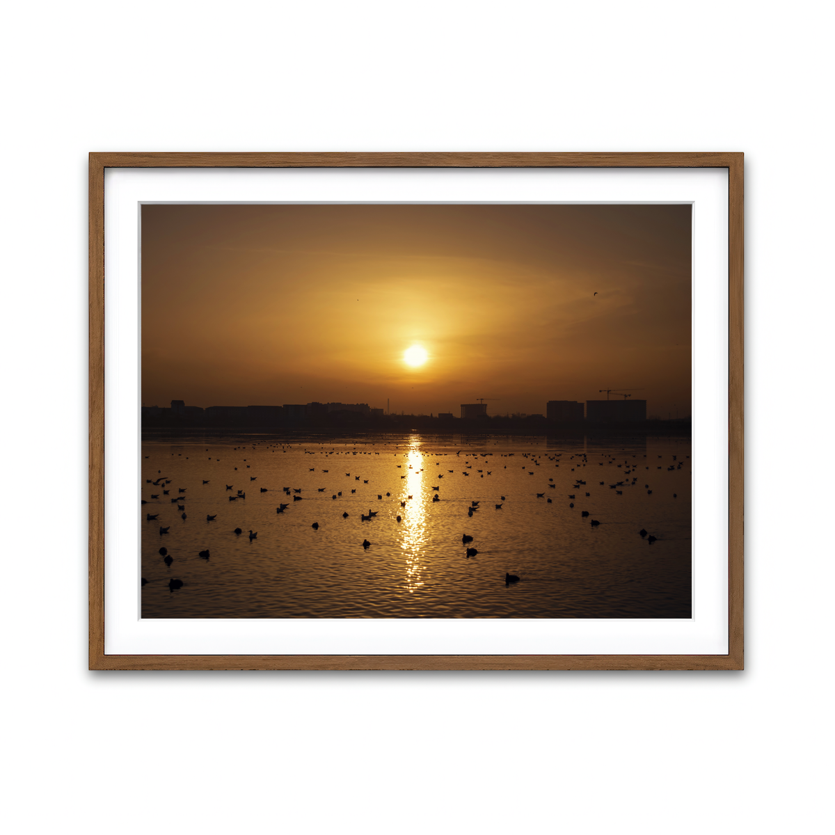 Framed Print 4x3 Walnut
