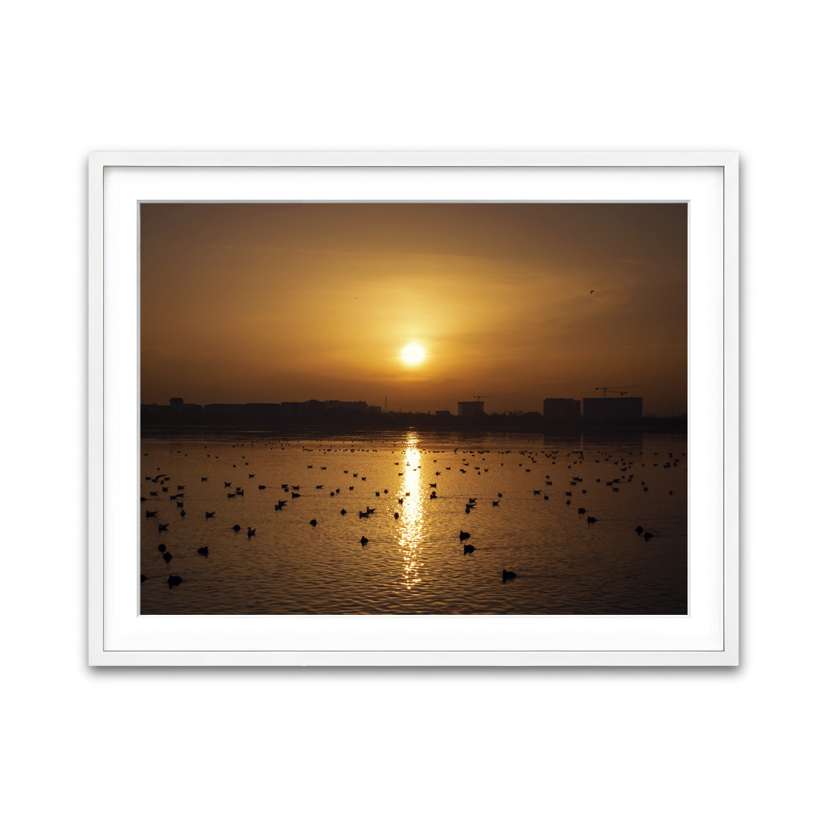 Framed Print 4x3 White