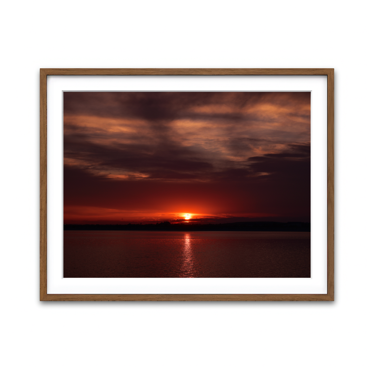 Framed Print 4x3 Walnut
