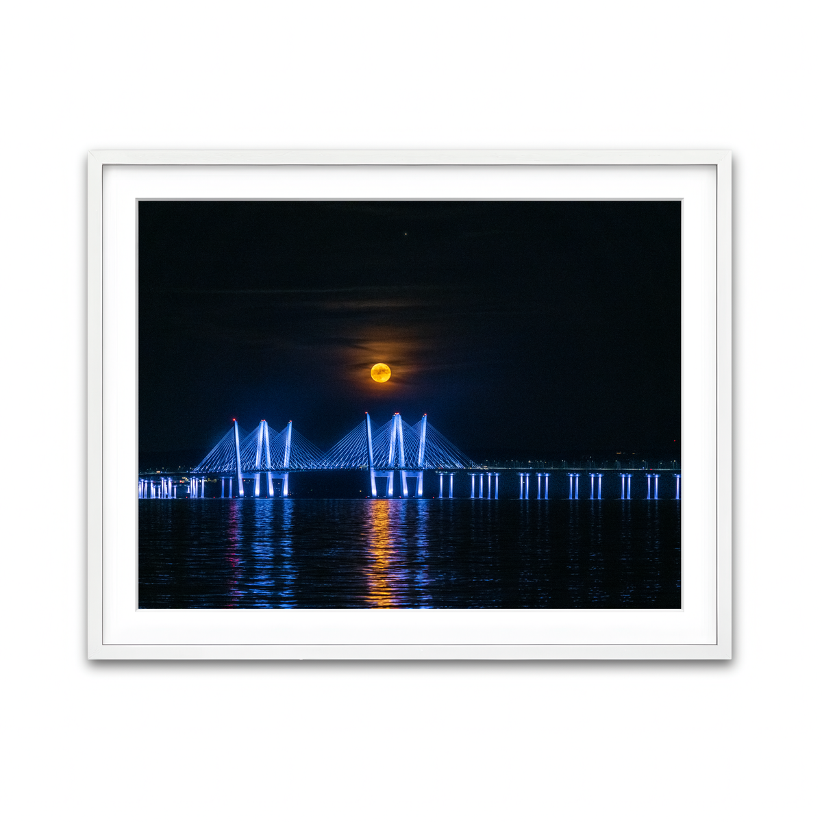 Framed Print 4x3 White