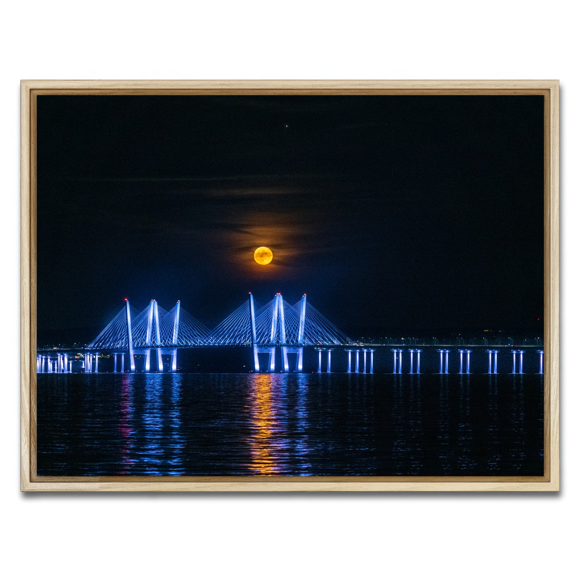 AUTO-MOCKUP WHITE | Buck Moon Rising | 1 Piece | Natural Framed Canvas | group=4x3