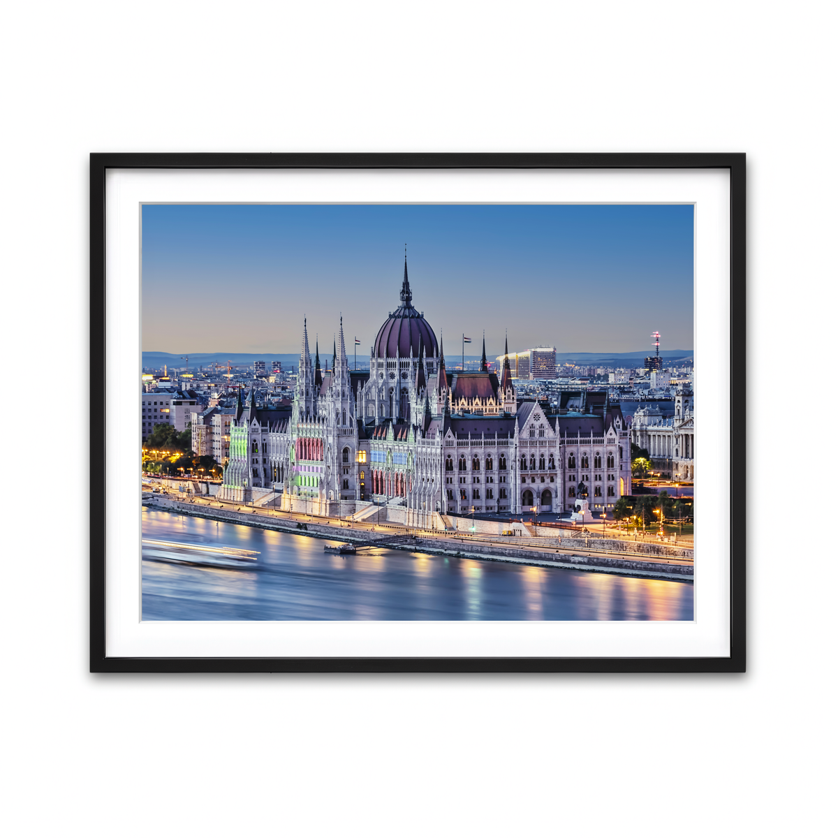 Framed Print 4x3 Black