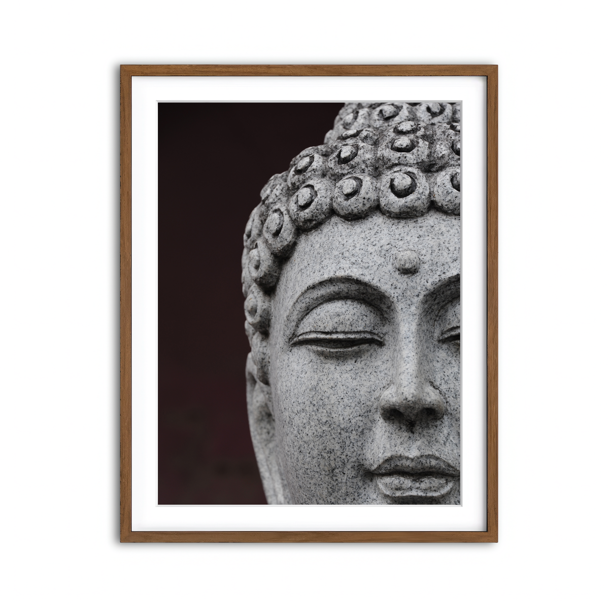 Framed Print 3x4 Walnut