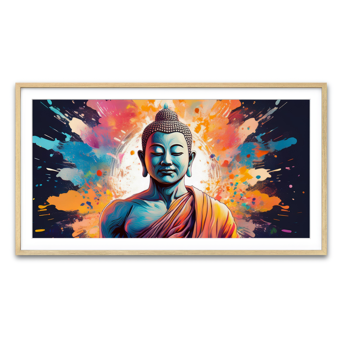 Framed Print 2x1 Natural