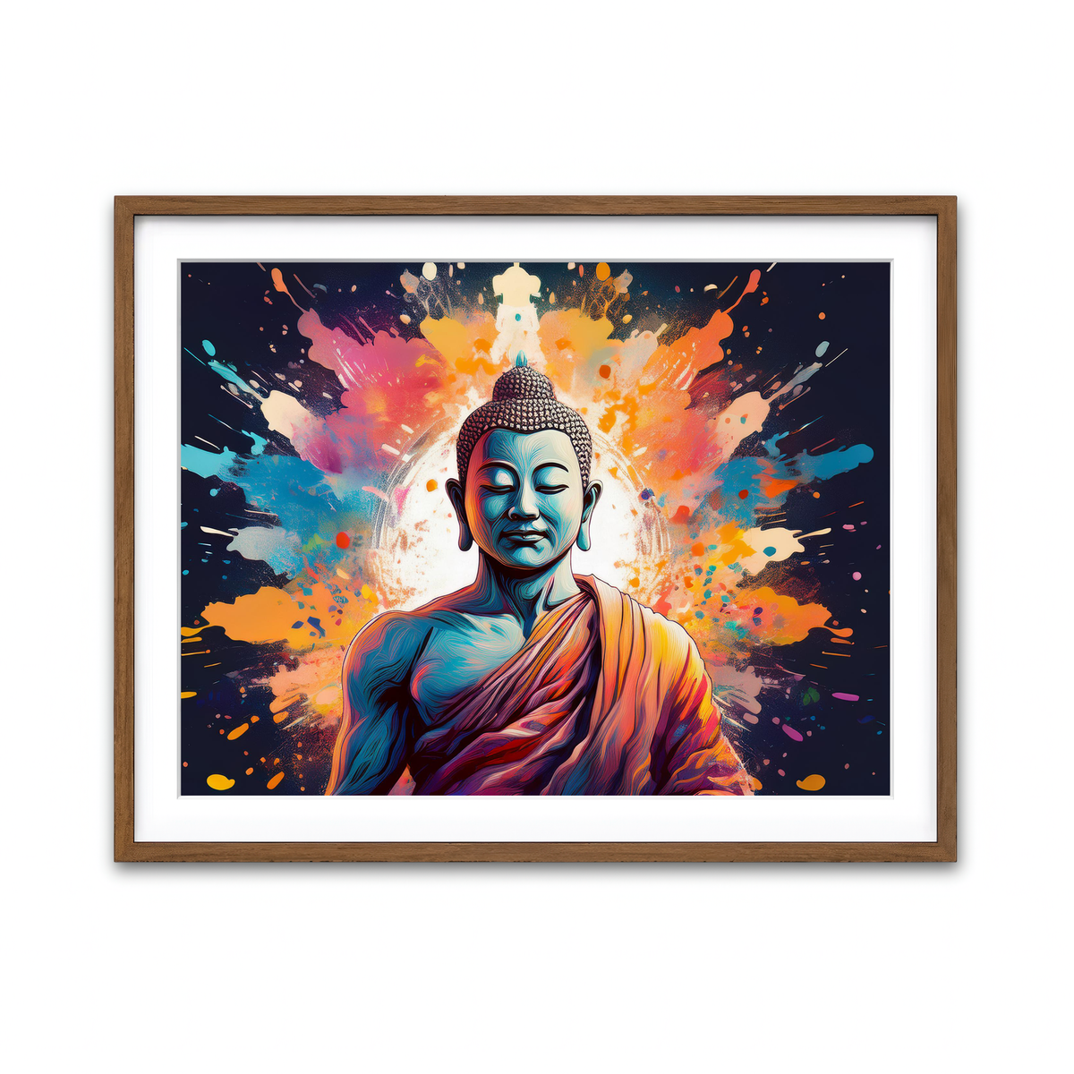 Framed Print 4x3 Walnut