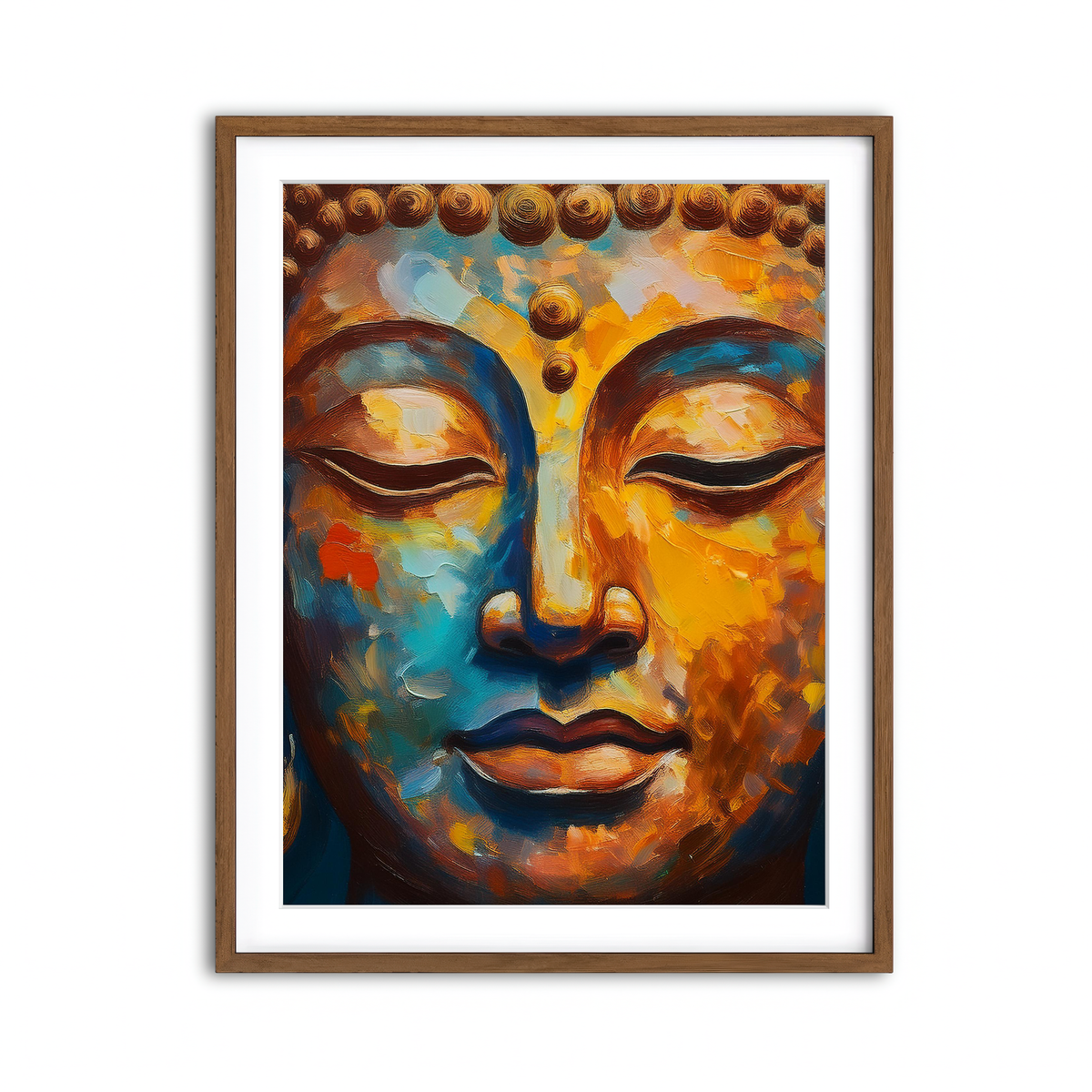 Framed Print 3x4 Walnut