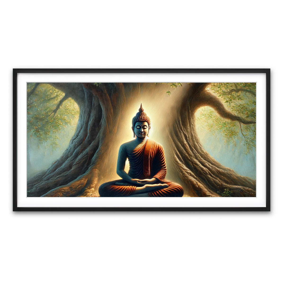 Framed Print 2x1 Black