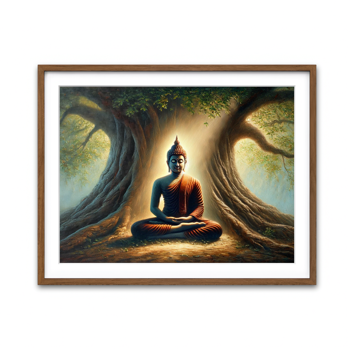 Framed Print 4x3 Walnut