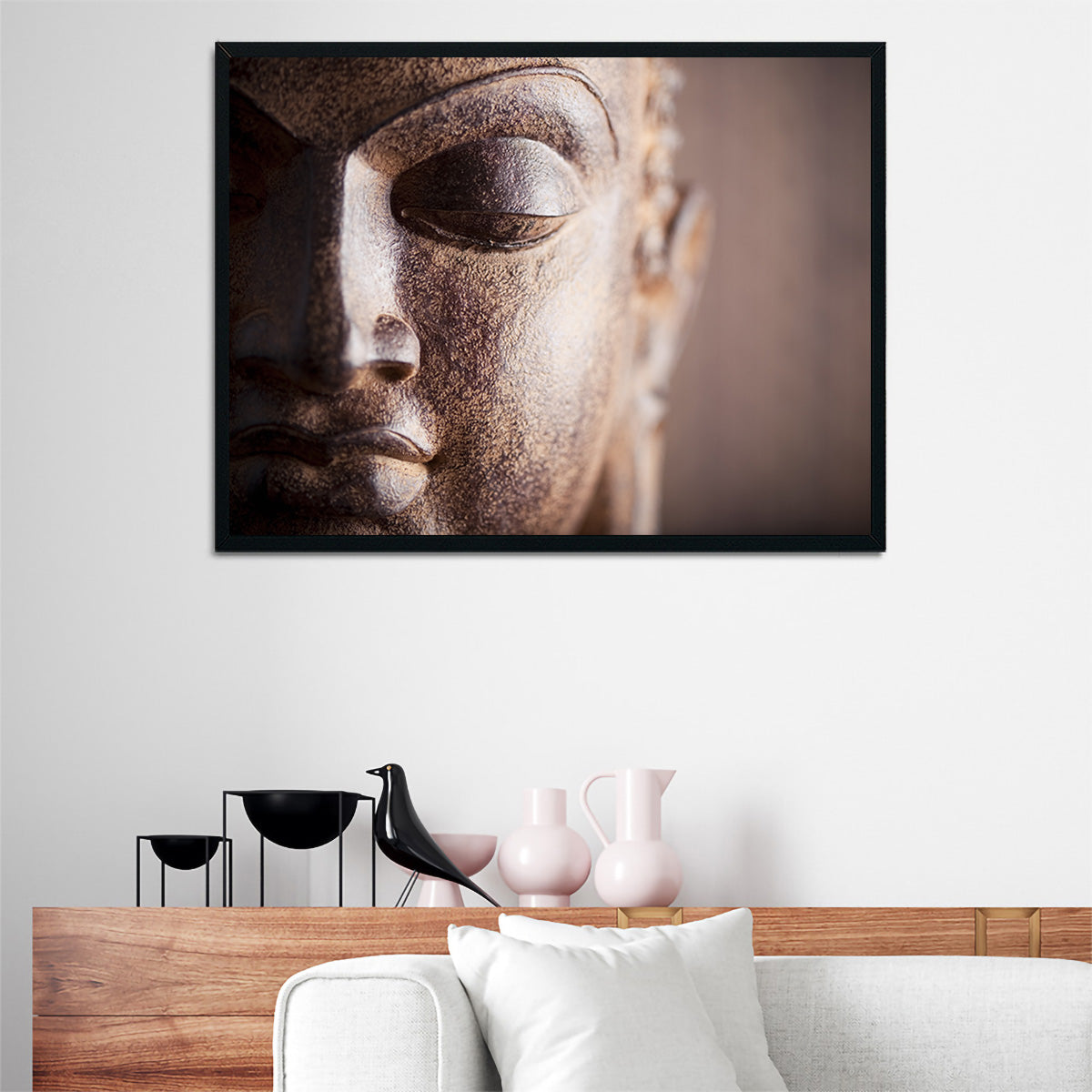 Buddha's Head Wall Art