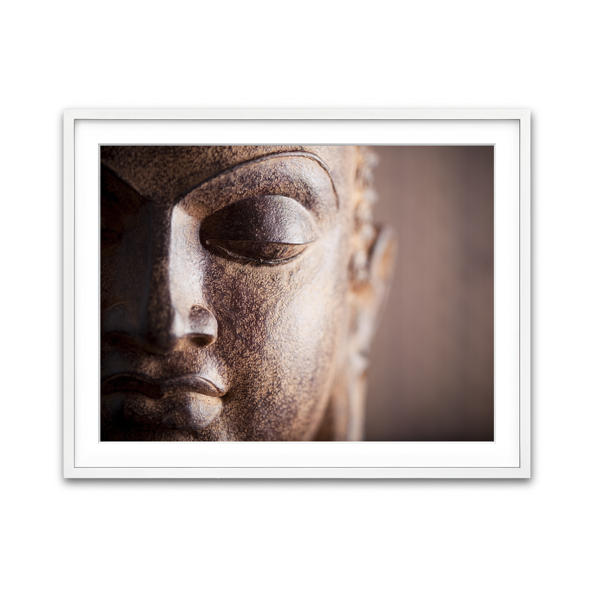 Framed Print 4x3 White