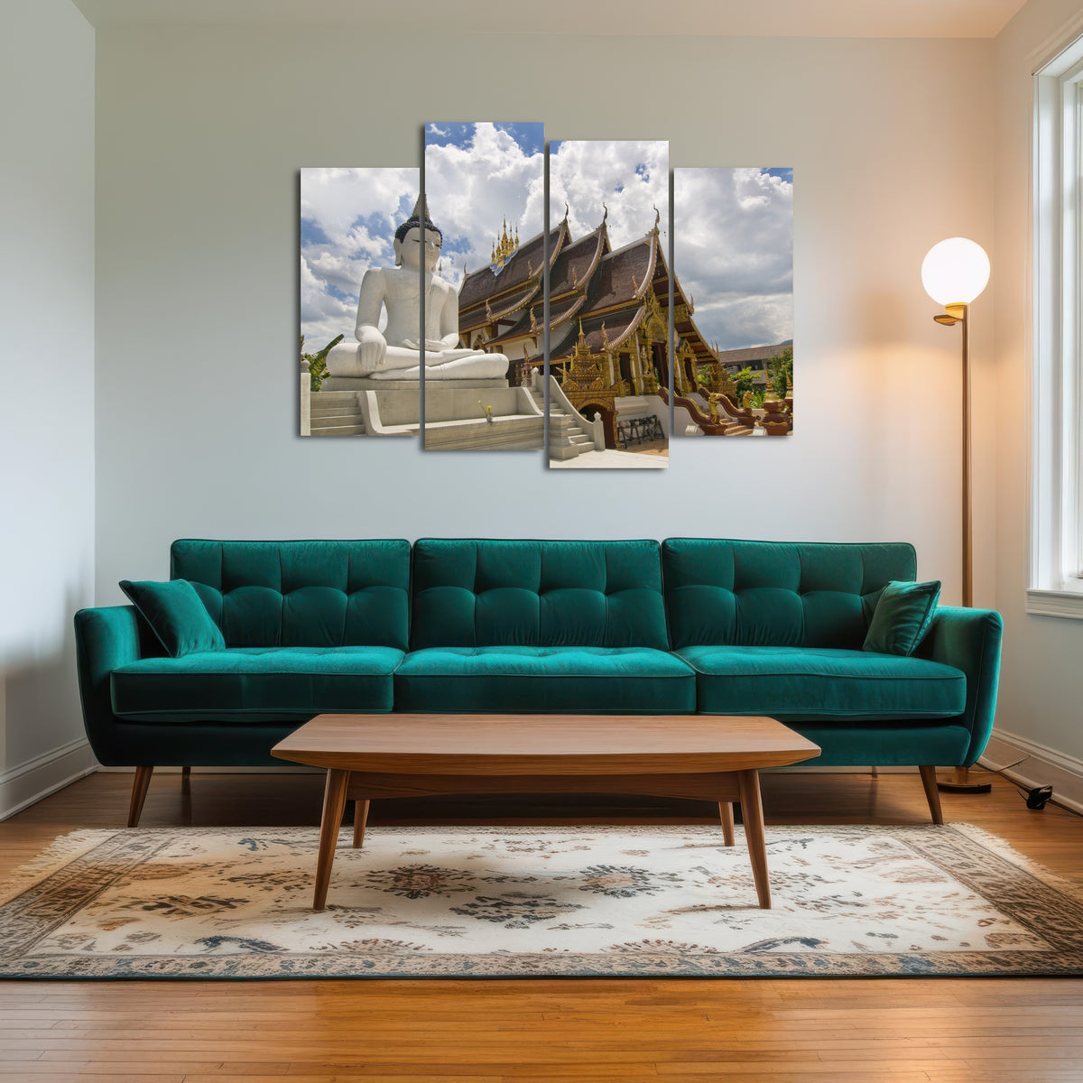 AUTO-MOCKUP ROOM | Buddhist Temple in Chiang Mai