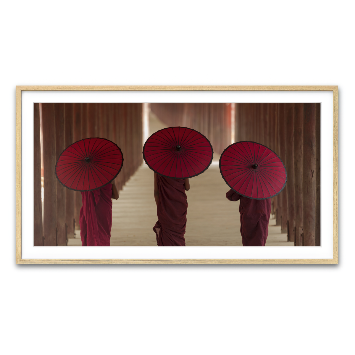 Framed Print 2x1 Natural